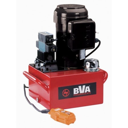 Bva Hydraulics EPump, 15 Hp, 3 Gallon, 4W3P Solenoid, PE50S4L03D PE50S4L03D